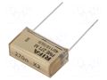 Capacitor: paper; X2; 270nF; 275VAC; 25.4mm; ±10%; THT; PME271M KEMET PME271M627KR30