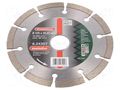 Diamond hole saw; Ø: 125mm; Øhole: 22.23mm; glaze,ceramic tile METABO MTB.624307