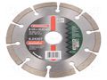 Cutting diamond wheel; Ø: 125mm; Øhole: 22.23mm METABO MTB.624307