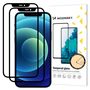 Wozinsky 2x Tempered Glass Full Glue Super Tough Screen Protector Full Coveraged with Frame Case Friendly for iPhone 12 Pro / iPhone 12 black, Wozinsky 5907769315497 5907769315497