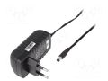 Power supply: switching; mains,plug-in; 9VDC; 2A; 18W; Out: 5,5/2,1 CELLEVIA POWER CLW-1809-W2E-EB
