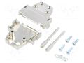 Enclosure for connectors: D-Sub; D-Sub HD 26pin; straight ENCITECH DCTL15-K