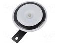 Signaller: sound; 12VDC; screw type; 435Hz; automotive; Øout: 95mm ELTA EB8500