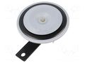 Signaller: sound; 24VDC; screw type; 435Hz; automotive; Øout: 95mm ELTA EB8501