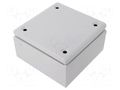 Enclosure: multipurpose; X: 150mm; Y: 150mm; Z: 80mm; Spacial SBM SCHNEIDER ELECTRIC NSYSBM15158