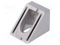Angle bracket; for profiles; Width of the groove: 8mm; W: 30mm FATH FA-093WS30245N08