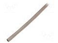 Insulating tube; fiberglass; beige; -30÷155°C; Øint: 6mm; L: 200m FAVIER SEP5KV-6-LBR-200