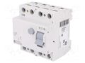 RCD breaker; Inom: 63A; Ires: 30mA; Max surge current: 250A; IP40 EATON ELECTRIC HNC-63/4/003