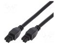 Cable; Micro-Fit 3.0; female; PIN: 4; Len: 3m; 5A; Insulation: PVC MOLEX MX-245132-0430