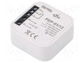 Relay; flush mount; 12VAC; 12VDC; IP20; -10÷55°C; OUT: 250VAC/10A ZAMEL PEP-01/012