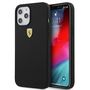 Ferrari FESSIHCP12LBK iPhone 12 Pro Max 6.7&quot; black/black hardcase On Track Silicone, Ferrari 3700740483480 3700740483480