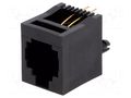 Connector: RJ11; socket; PIN: 4; 6p4c; THT; straight ENCITECH RJJ64NFV