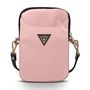 Guess Handbag GUPBNTMLLP pink/pink Nylon Triangle Logo, Guess 3700740491225 3700740491225