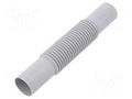 Connector; grey; UL94V-0; flexible; Size: 25; -5÷60°C AKS ZIELONKA ZCL-25/GY