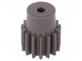 Spur gear; whell width: 30mm; Ø: 25.5mm; Number of teeth: 15; ZCL ELESA+GANTER ZCL-1.5-15