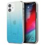 Mercedes Transparent Line Case for iPhone 12 mini - Blue, Mercedes 3700740483688 3700740483688