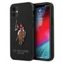 US Polo USHCP12SPUGFLBK iPhone 12 mini 5,4" czarny/black Polo Embroidery Collection, U.S. Polo Assn. 3700740487082 3700740487082