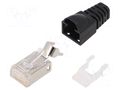 Connector: RJ45; plug; PIN: 8; Cat: 6a,Class EA; shielded; 8p8c; IP20 WEIDMÜLLER IE-P63