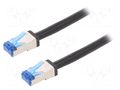 Patch cord; RJ45 plug,both sides; S/FTP; 6a; stranded; Cu; PE; 5m LOGILINK CQ7073S