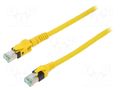 Patch cord; RJ45 plug,RJ45 plug movable left/right ±90°; S/FTP HARTING 09488547745030