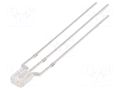 LED; red/blue; rectangular; 2x3.2x4.15mm; bicolour; 500÷750mcd OPTOSUPPLY OSRBMC7BA1B