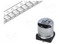 Capacitor: electrolytic; low ESR; SMD; 22uF; 16VDC; Ø5x5.8mm; ±20% PANASONIC EEEFK1C220AR