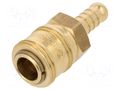Quick connection coupling EURO; with bushing; brass METABO MTB.901026351