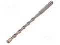 Drill bit; for concrete; Ø: 8mm; L: 160mm; metal; SDS-Plus®; PRO 4 METABO MTB.631833