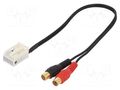 Aux adapter; RCA; Audi PER.PIC. C1201-RCA