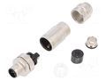 Connector: M12; plug; PIN: 5; male; straight; screw terminal; 6÷8mm WEIDMÜLLER SAISM5/8SM125PACOD