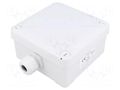 Module: repeater; LoRa; 868.3MHz; -126dBm; 20mW; 105x105x55mm AUREL XTR-8LR-REP