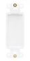 CENTRE PLATE INSERT, DECORA STYLE, WHITE N042D-100V-WH