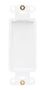 CENTRE PLATE INSERT, DECORA STYLE, WHITE N042D-100V-WH