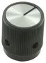 ROUND SKIRTED KNOB, 0.25IN 8555