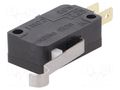 Microswitch SNAP ACTION; 11A/125VAC; SPDT; OFF-(ON),ON-(OFF) HONEYWELL V7-1B17D8-263