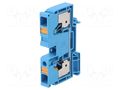 Splice terminal: rail; 57A; spring clamp; blue; wemid; 10mm2; TS35 WEIDMÜLLER A2C10BL