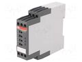 Current monitoring relay; AC/DC current; 24÷240VAC; 24÷240VDC ABB 1SVR730760R0500