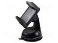 Car holder; black; for dashboard,for windscreen; 4÷6" LOGILINK AA0119