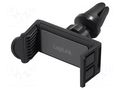 Car holder; black; air vent; 3.5÷5.5" LOGILINK AA0113