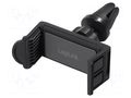 Car holder; black; air vent; 3.5÷5.5" LOGILINK AA0113