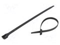 Cable tie; L: 257mm; W: 8.9mm; black; polyamide; 552N; Ømax: 65mm PANDUIT IT965-C0