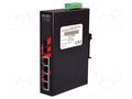 Switch PoE Ethernet; unmanaged; Number of ports: 5; 48÷55VDC ANTAIRA LNP-0501-S3