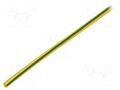 Heat shrink sleeve; thin walled; 3: 1; 3mm; L: 1m; yellow-green 3M GTI3000-3/1-YG
