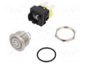 Switch: vandal resistant; Pos: 2; DPDT; 16A/250VAC; IP65; ON-OFF CANAL ELECTRONIC PS5210QHBRD0PAC