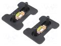 Holder; 2pcs; Seat,VW; OEM: 1H0807193 ROMIX RX-20513