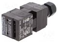 Safety switch: key operated; AZ 17; NC + NO; IP67; plastic; black SCHMERSAL 101133967