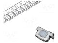 Microswitch TACT; SPST; Pos: 2; 0.02A/12VDC; SMT; 6x3.5x3.5mm PANASONIC EVQP46B3M