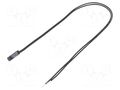 Reed switch; Range: 7.62mm; Pswitch: 3W; Ø5.1x15.24mm; 0.25A; 0.3m LITTELFUSE 59020-010