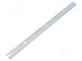 DIN rail; steel; zinc; L: 240mm; W: 15mm; TS15 FIBOX ARM0825