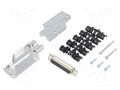 Connector: D-Sub; PIN: 25; plug; female; angled 90°; soldering ENCITECH DCMR-FK-25-DBS-K